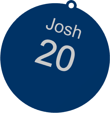 Hartford Athletic Bag Tag Back